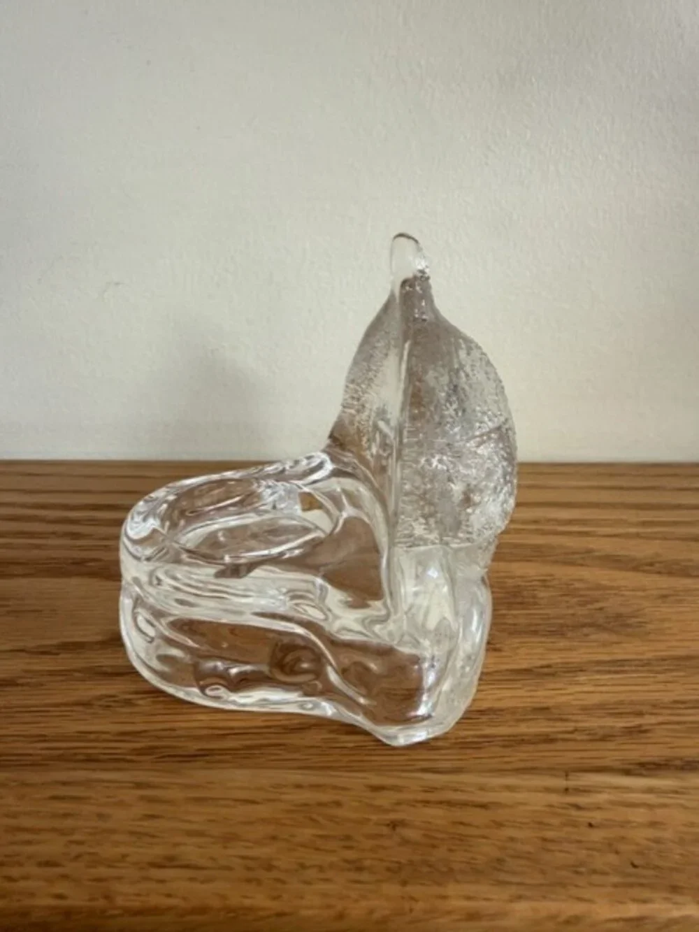 Vintage PartyLite Crystal Dolphin Votive Tealight Candle Holder 4